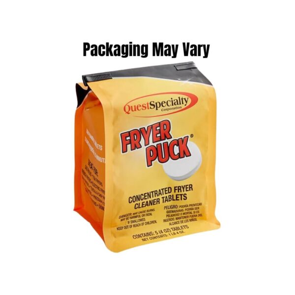 CARBON-OFF Fryer Puck 401304001 4oz Deep Fryer Cleaner Tablets (5 Tabs/Box) - Image 8