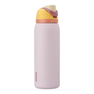Owala FreeSip Insulated Stainless Steel Water Bottle with Straw for Sports and Travel, BPA-Free Sports Water Bottle, 40 oz, Candy Store