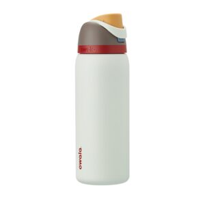 Owala FreeSip Insulated Stainless Steel Water Bottle with Straw for Sports, Travel, and School BPA-Free Sports Water Bottle, 32 oz, Boneyard