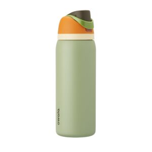Owala FreeSip Insulated Stainless Steel Water Bottle with Straw, BPA-Free Sports Water Bottle, Great for Travel, 32 Oz, Camo Cool