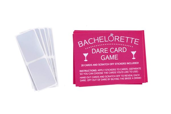 Printed Party Bachelorette Dare Card Scratch Off Game, Girls Night Out, 20 Cards - Image 7