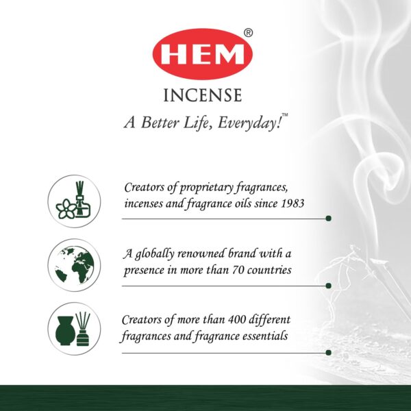 Hem Citronella Incense Sticks, 120 Count - Image 6