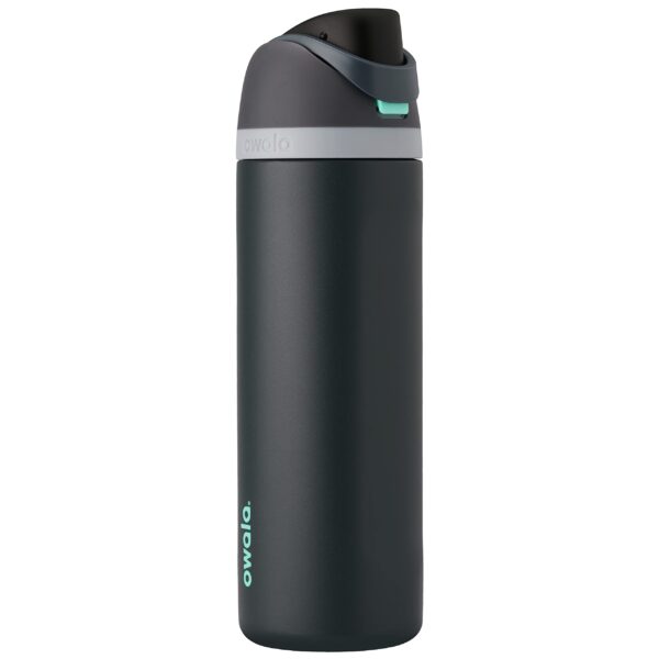 Owala FreeSip Insulated Stainless Steel Water Bottle with Straw for Sports, Travel, and School BPA-Free Sports Water Bottle, 40 oz, Foggy Tide