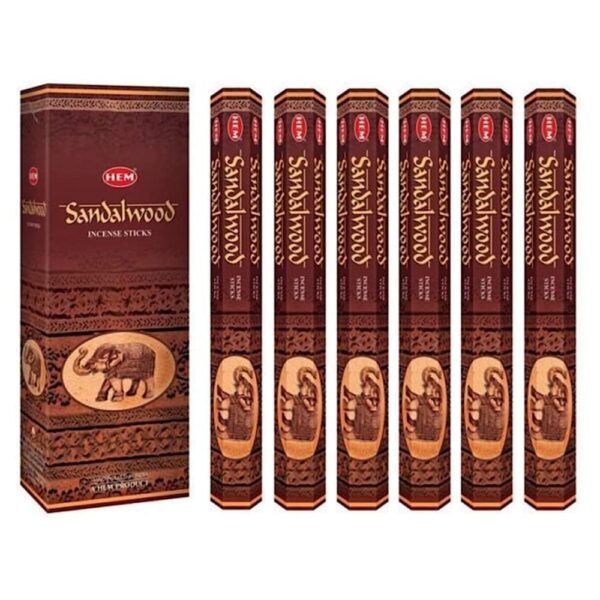 Hem Saffron Incense Sticks (120 Sticks, 6 Boxes Inside) - 9 Inches Long, 20g per Box - Promote Serenity and Relaxation.