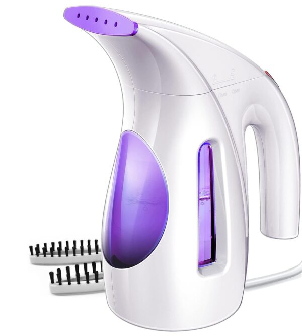 HiLIFE Steamer for Clothes, Portable Handheld Design, 240ml Big Capacity, 700W, Strong Penetrating Steam, Removes Wrinkle, for Home, Office and Travel(ONLY FOR 120V)
