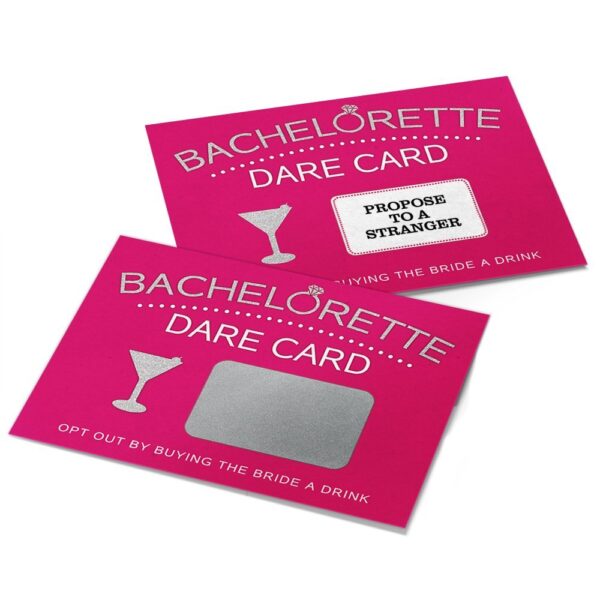 Printed Party Bachelorette Dare Card Scratch Off Game, Girls Night Out, 20 Cards - Image 3