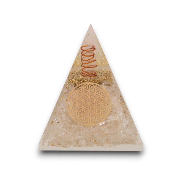 Agate Mart Orgonite Pyramids Crystals Pyramid for Positive Energy And Meditation Yoga Positive Energy Crystal That Promotes Wealth, Prosperity and attracts Success - Image 7