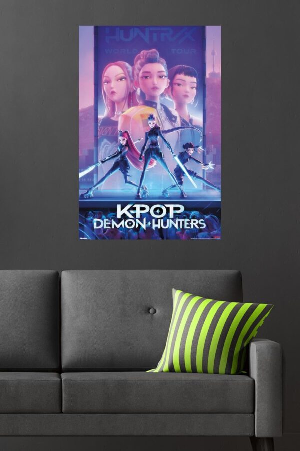 Trends International Netflix KPop Demon Hunters (2025) - One Sheet Wall Poster, 34L x 22.4W, Unframed Version - Image 4