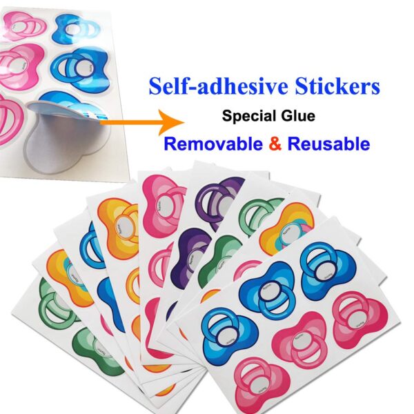 ADJOY Pin The Pacifier on The Baby Game - Baby Shower Party Favors and Game - Pin The Dummy on The Baby Game - Image 5