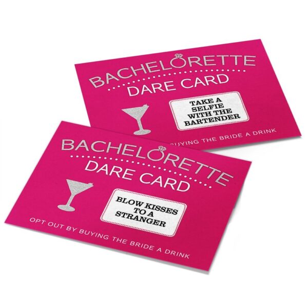 Printed Party Bachelorette Dare Card Scratch Off Game, Girls Night Out, 20 Cards - Image 4