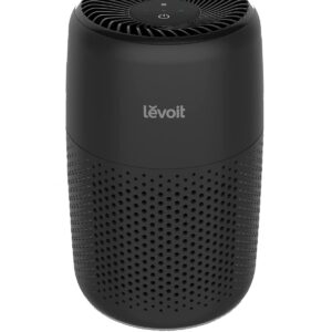 LEVOIT Air Purifiers for Bedroom Home, AHAM VERIFIDE, 3-in-1 Filter with Fragrance Sponge for Better Sleep, Filters Smoke, Allergies, Pet Dander, Odor, Dust, Office, Portable, Core Mini-P, Black