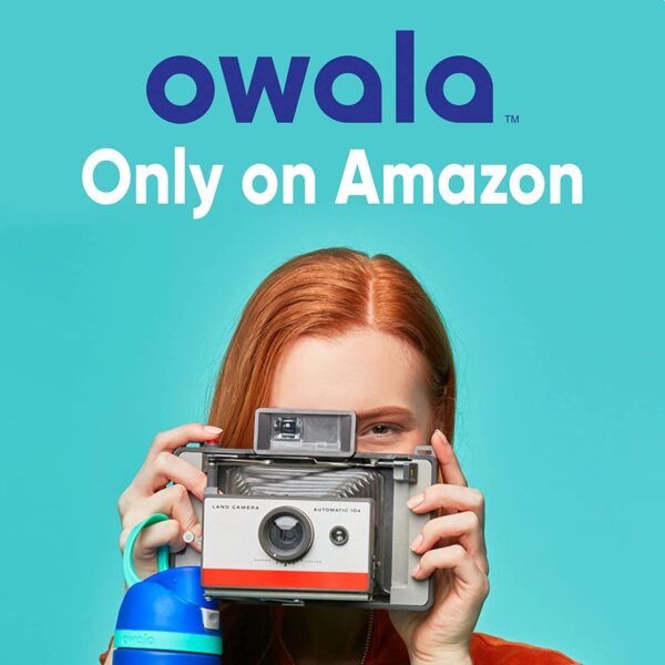 Owala FreeSip Insulated Stainless Steel Water Bottle with Straw for Sports, Travel, and School BPA-Free Sports Water Bottle, 32 oz, Dreamy Field - Image 7