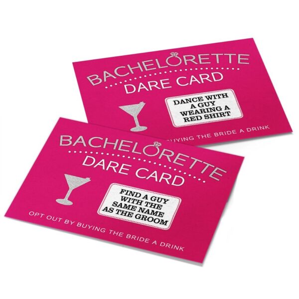 Printed Party Bachelorette Dare Card Scratch Off Game, Girls Night Out, 20 Cards - Image 5