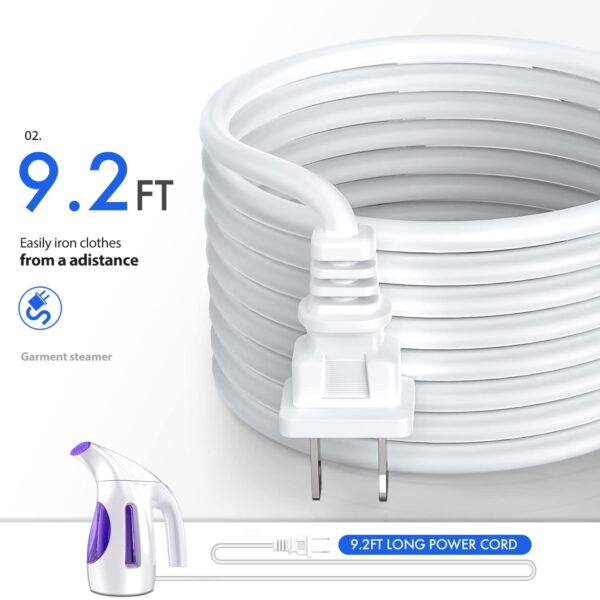 HiLIFE Steamer for Clothes, Portable Handheld Design, 240ml Big Capacity, 700W, Strong Penetrating Steam, Removes Wrinkle, for Home, Office and Travel(ONLY FOR 120V) - Image 4