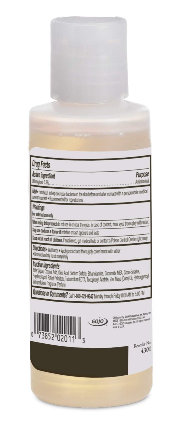 PROVON Antimicrobial Lotion Soap with 0.3% PCMX, Citrus Fragrance, 4 fl oz High Performance Lotion Soap Squeeze Bottles (Case of 48) - 4301-48 - Image 2