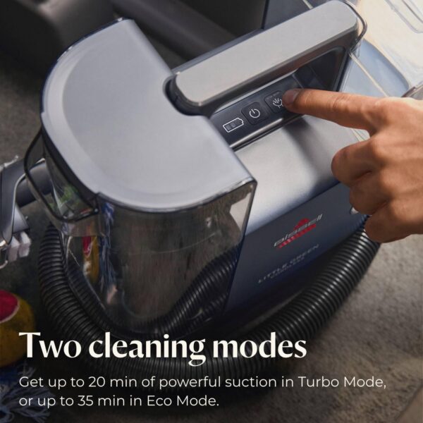 BISSELL Little Green Cordless Portable Deep Cleaner with 25V Lithium-Ion Battery & Battery-Boost Technology, 3682 - Image 4