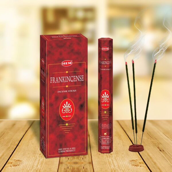 Frankincense - Box of Six 20 Sticks Tubes, 120 Sticks Total - HEM Incense From India - Image 5