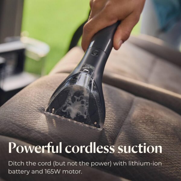 BISSELL Little Green Cordless Portable Deep Cleaner with 25V Lithium-Ion Battery & Battery-Boost Technology, 3682 - Image 2