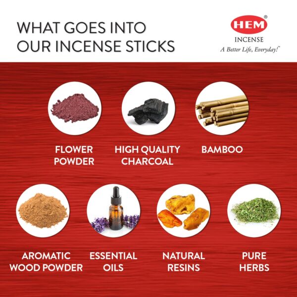 Hem Dragons Blood, Incense, 120 Sticks Box - Image 6