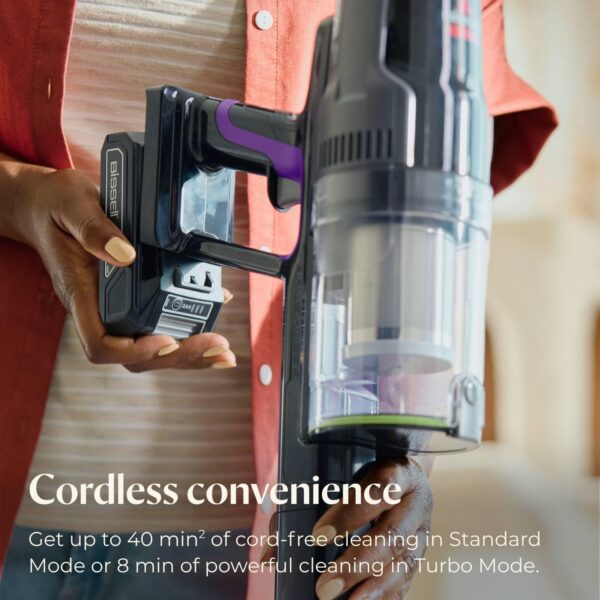 Bissell Cleanview XR Pet 300W Cordless Vacuum with Removable Battery, 3797V - Image 4