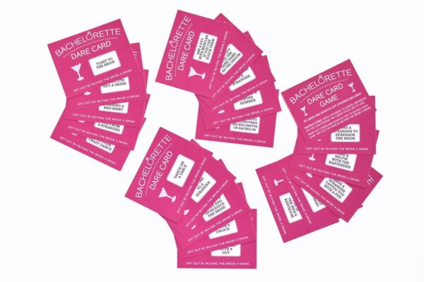 Printed Party Bachelorette Dare Card Scratch Off Game, Girls Night Out, 20 Cards - Image 6