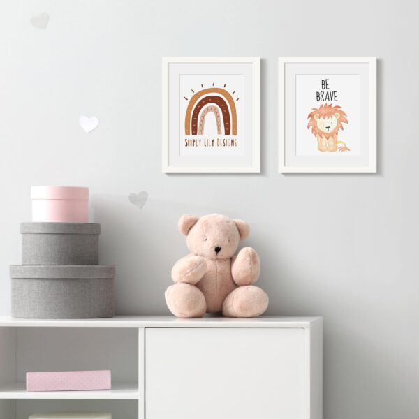 upsimples 10x12 Picture Frame, Display Pictures 7x9 with Mat or 10 x 12 Without, Wall Hanging Photo Frames, White, 1 Pack - Image 2