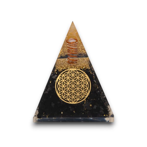 Agate Mart Sunghite Orgonite Pyramids - Healing Crystals for Success - Elevate Meditation with Orgonite Energy, Includes Sunghite Pendant - Image 6