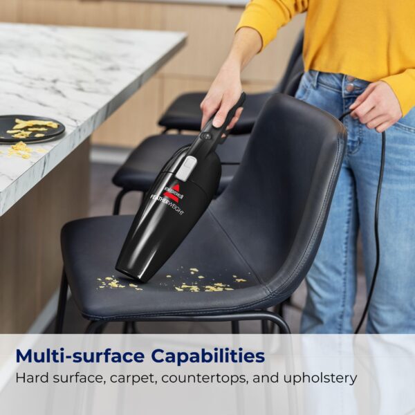 Bissell Featherweight Stick Lightweight Bagless Vacuum with Crevice Tool, 2033M, Black - Image 5