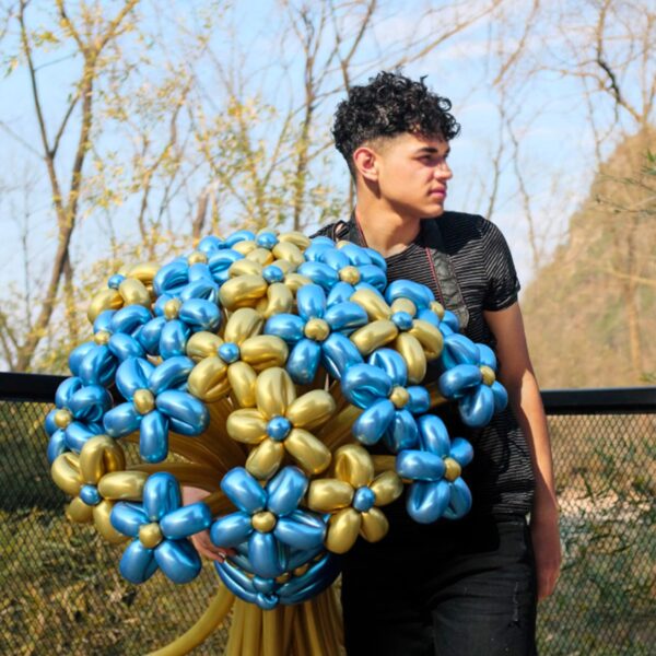 ZBYDNG Metallic Multi Long Balloons Premium 260 Twisting Animals Magic Balloons for Birthday Kids Wedding Party Supply 100pcs - Image 6