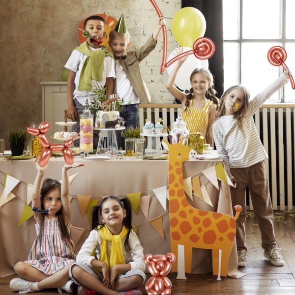 ZBYDNG Metallic Rose Gold Long Balloons Premium 260 Twisting Animals Magic Balloons for Birthday Kids Wedding Party Supply 100pcs - Image 7