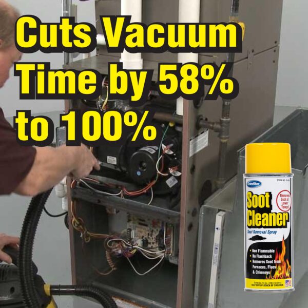ComStar Soot Cleaner Spray, 16 oz Aerosol, Fast-Drying Non-Flammable Formula, Removes Soot from Furnaces, Flues & Heating Units, Safe on Metals & Alloys, Cuts Cleaning Time (35-620) - Image 5
