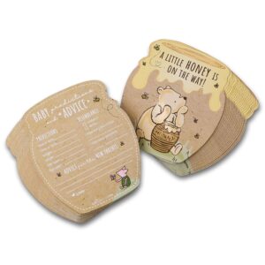 Kate Aspen Honey Bear Advice Cards For Baby Shower Game & Activity, Prediction Cards, Baby Shower Decorations, (Set of 50)