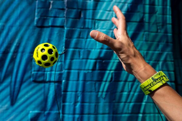 Waboba Bounceback Returning Black and Blue Moon Ball Hyper Bouncy Balls, Extreme Bounce and Fun, Super High Bouncing Ball for Active Play and Outdoor Games - Image 4