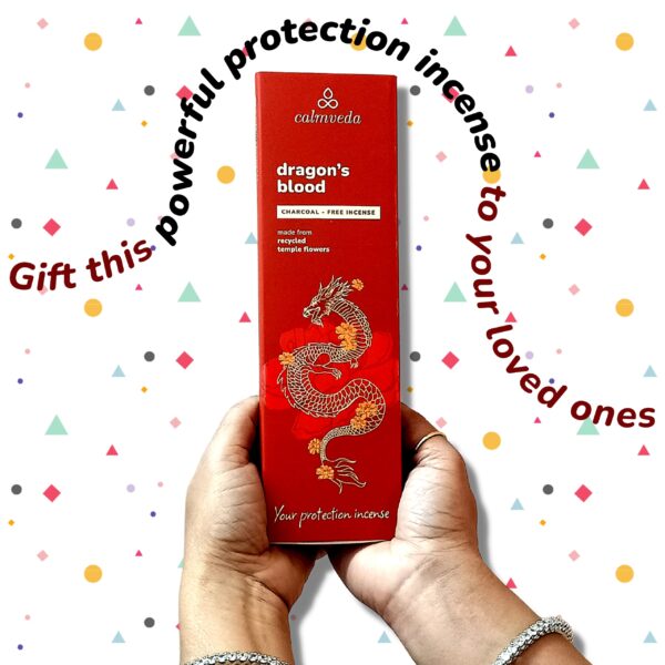Peru Dragons Blood Incense Sticks - (80 Scented Sticks) Charcoal Free, Made from Upcycled Flowers | Sweet, Spicy & Ambery Notes | Protection Incense Sticks for Bad Energy Cleansing (Sangre de Grado) - Image 4