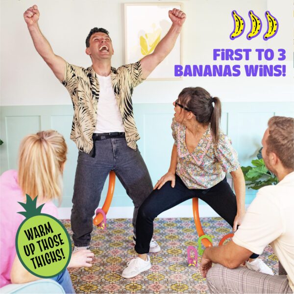 It's Bananas! The Monkey Tail Game - Funny, Fun Party & Family Board Game for Kids, Stocking Stuffer, Christmas, Thanksgiving, White Elephant, Girls Night, Birthday Gift, Gag, Novelty - Image 6