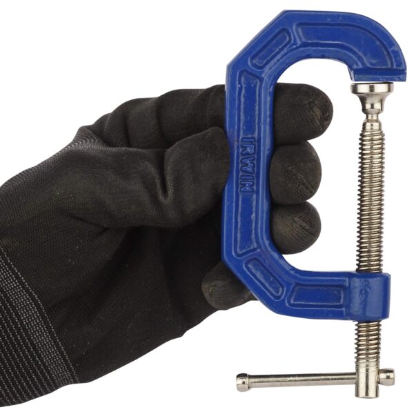 IRWIN Tools 225102ZR 225102 Quick Grip C-Clamp, 2 in, 2in - Image 6