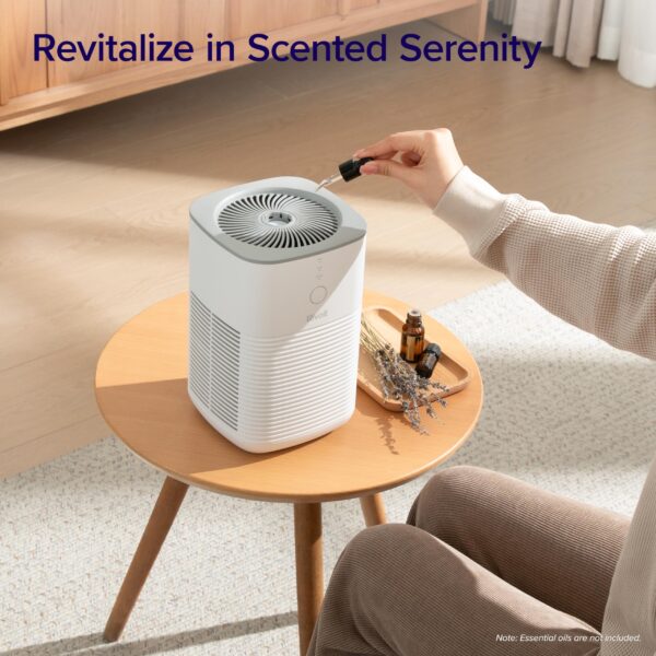 LEVOIT Air Purifier for Home Allergies Pets Hair 1095 ft2 Core300-P and Desktop HEPA Air Purifier for Bedroom 161 ft2 1 Pack - Image 7