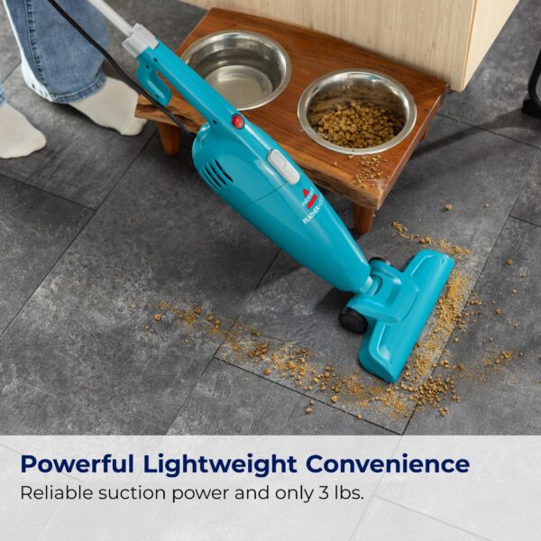 Bissell Featherweight Stick Lightweight Bagless Vacuum with Crevice Tool, 2033, One Size Fits All, Blue - Image 4