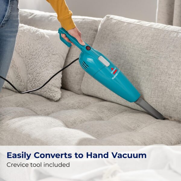 Bissell Featherweight Stick Lightweight Bagless Vacuum with Crevice Tool, 2033, One Size Fits All, Blue - Image 7