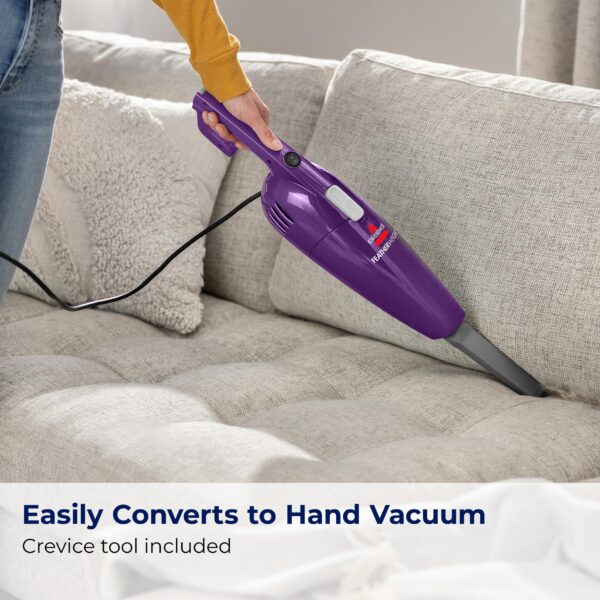 Bissell 20334 Featherweight Stick Vacuum Lightweight Bagless Vacuum, Purple - Image 5