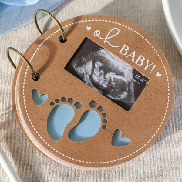 Baby Shower Prediction Card Book Keepsake Circle Shaped, By Kate Aspen Advice Cards, Best Wishes, Baby Shower Decoration, Gender Neutral Baby Shower Game & Party Activity - Image 3