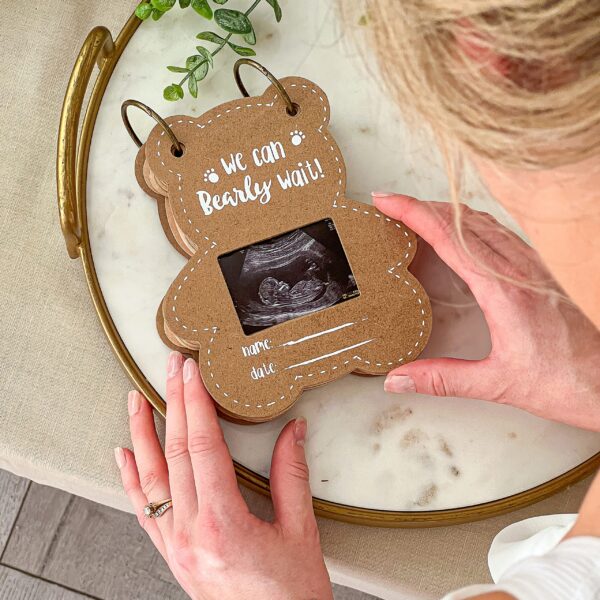 Kate Aspen Teddy Bear Advice Cards and Baby Predictions For Baby Shower Games - We Can Bearly Wait Baby Shower Decorations - Gender Reveal Games, Party Activity And Keepsake For Parents-to-be - Image 2