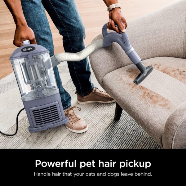 Shark NV352 Navigator Lift Away Upright Vacuum, Hepa Filter, Anti-Allergen Technology, Swivel Steering, Ideal for Carpet, Stairs, & Bare Floors, with Wide Upholstery & Crevice Tools, Lavender - Image 4